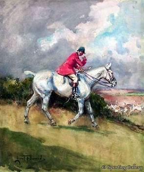 unknow artist Classical hunting fox, Equestrian and Beautiful Horses, 180. France oil painting art